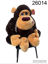 Imagen de PELUCHE GORILA 85CM 3.26